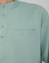 BAJU MELAYU AQSAD S/FIT (MINT GREEN)